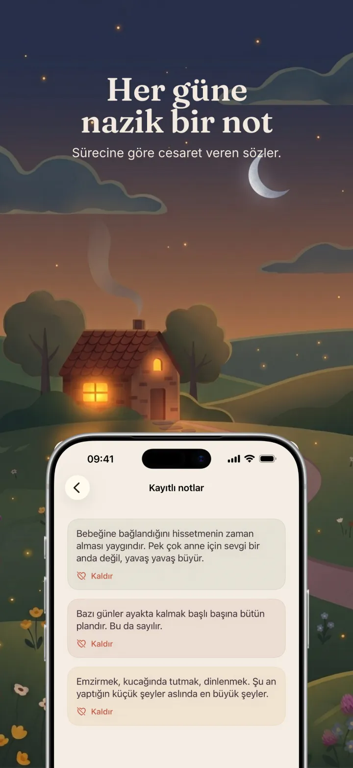 Postpartum Hero uygulama ekran görüntüsü